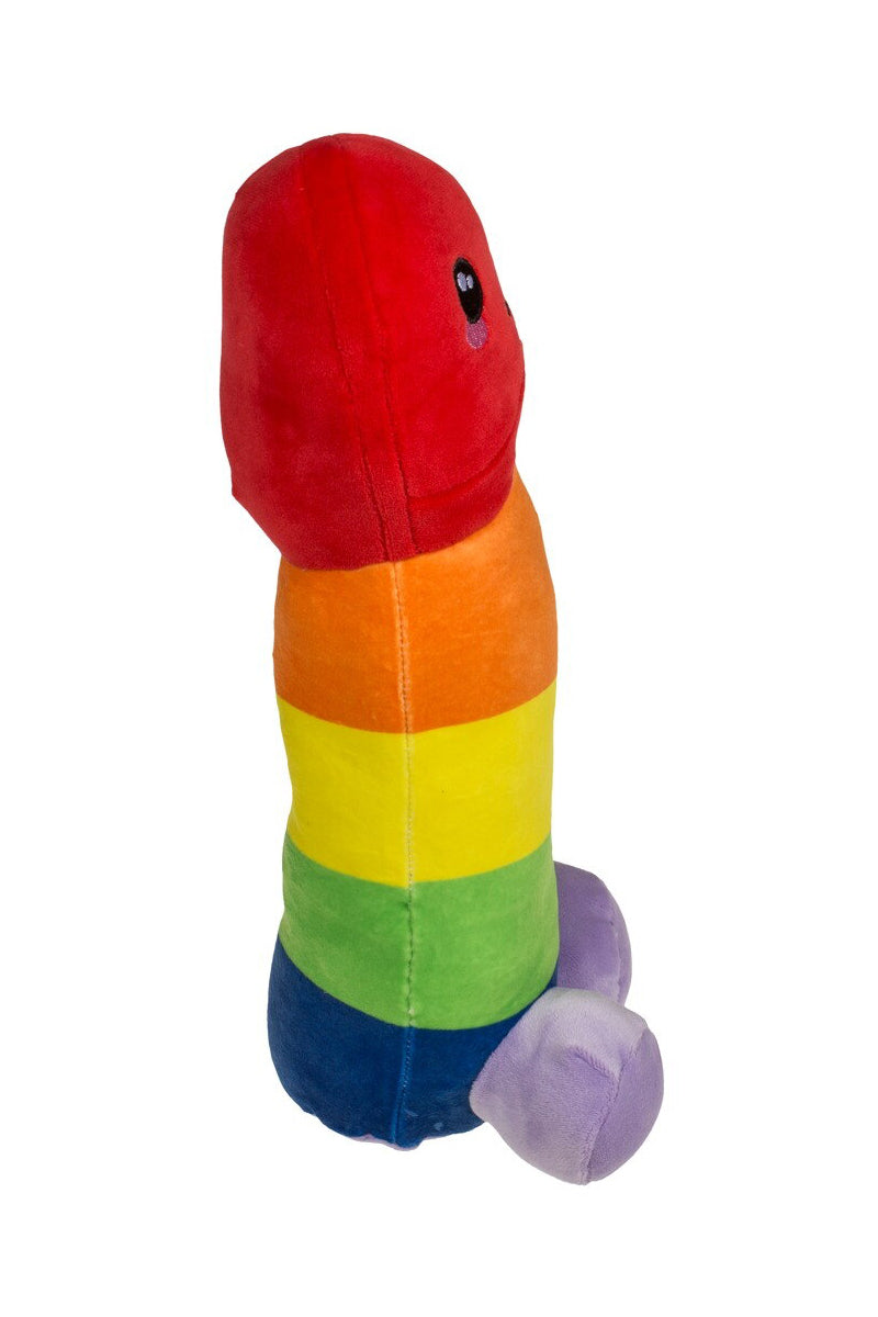 Peluche pénis arc-en-ciel Rainbow Out Of The Blue