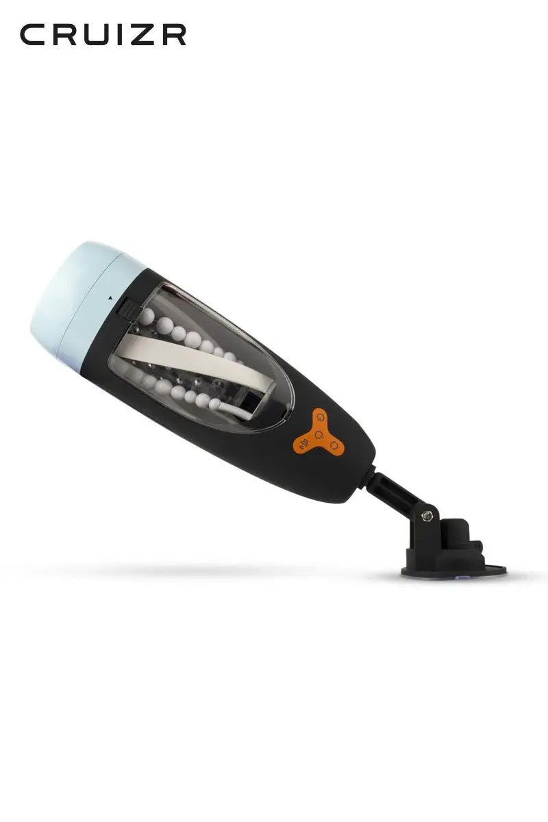 Masturbateur à rotation et succion CRUIZR CP01, un sextoy masculin haut de gamme pour une expérience unique.