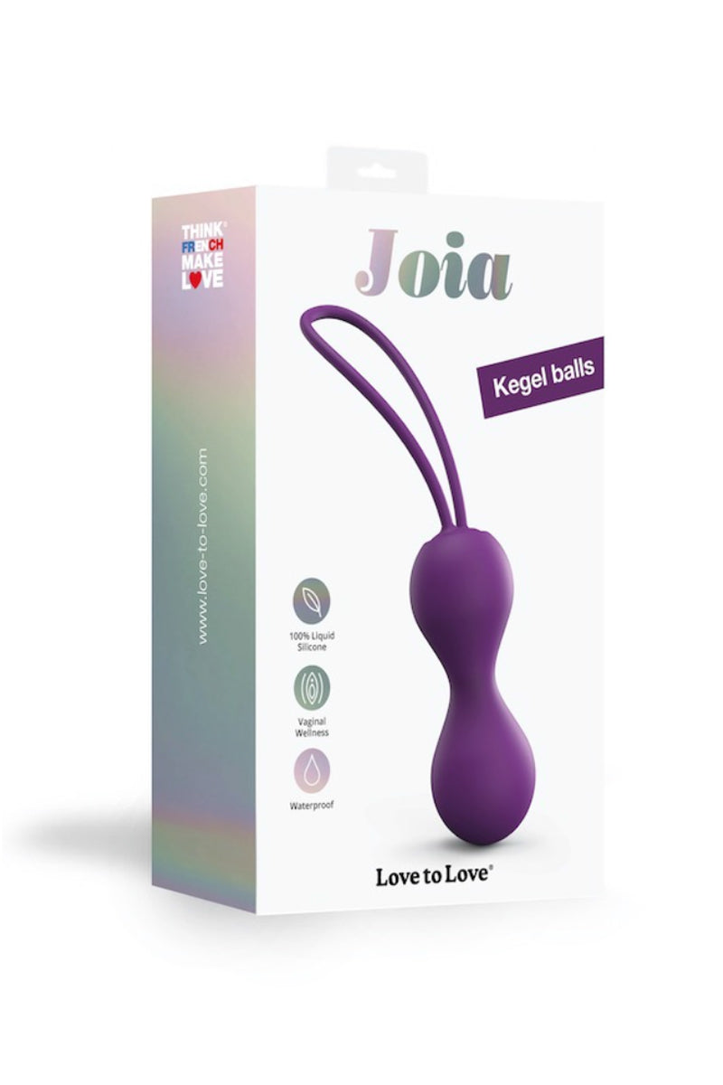 Boules de Geisha en silicone liquide Joia Purple rain Love to Love