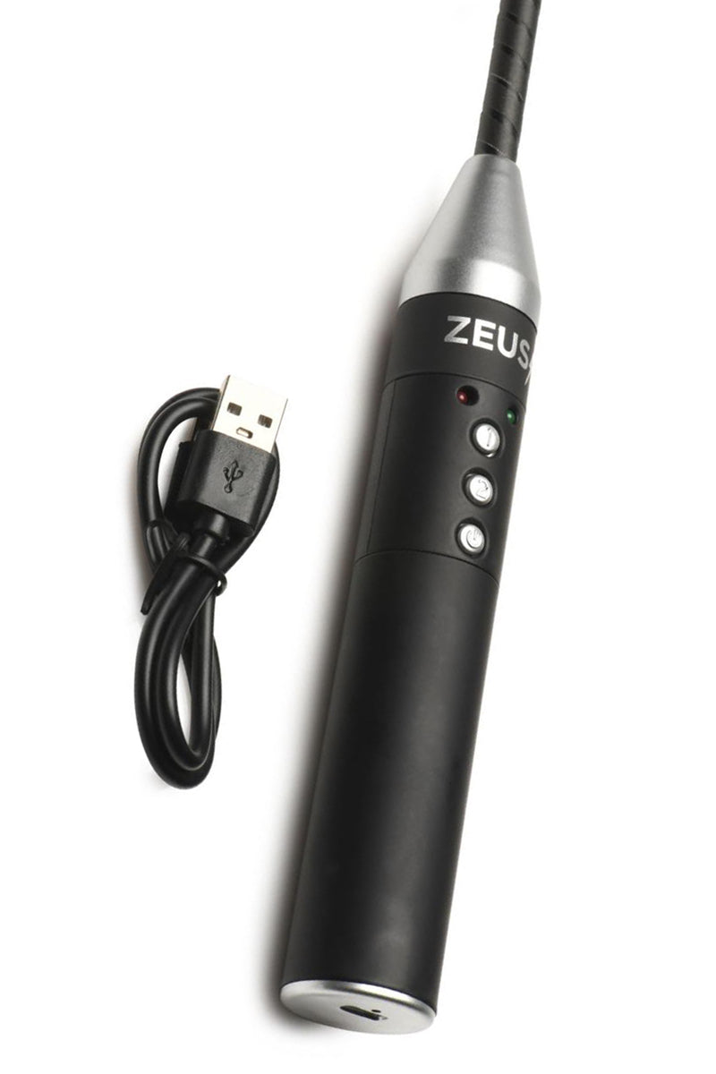 Cette cravache électro stimulation est rechargeable et durable robuste et sécurisante 