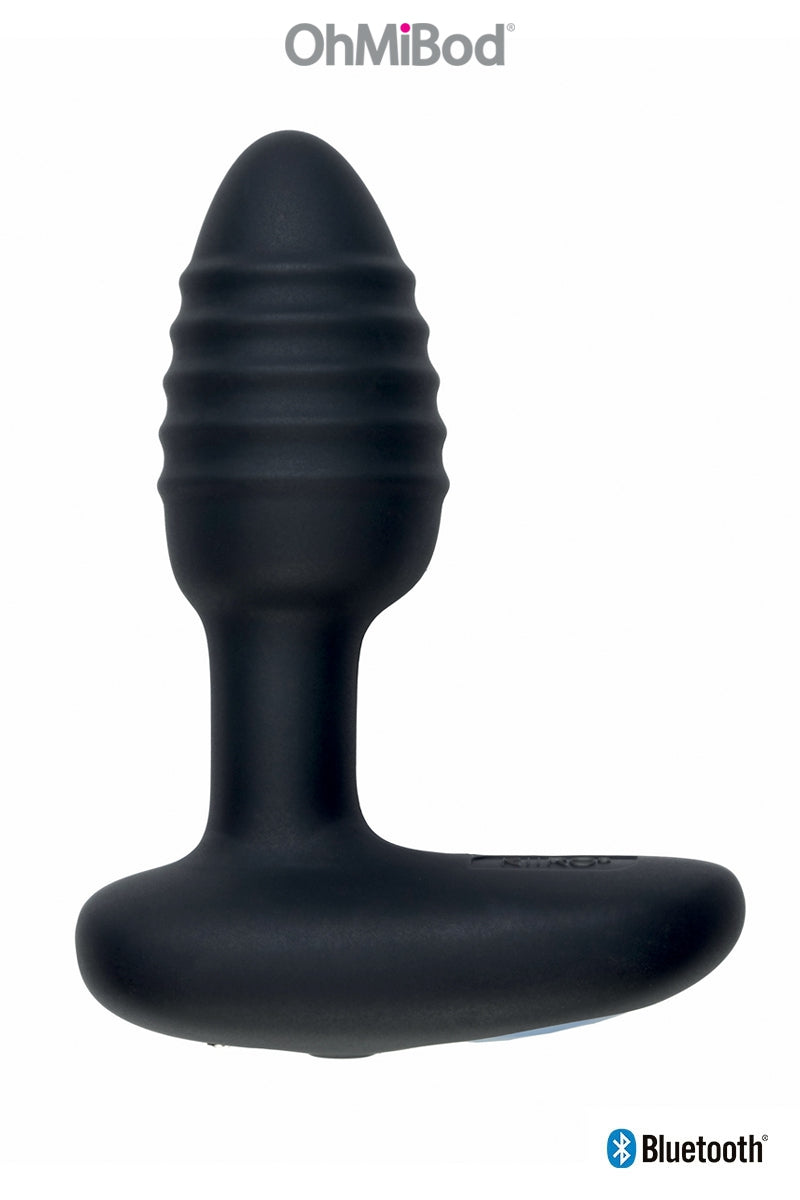 Plug anal vibrant connecté lumineux Lumen Kiiroo