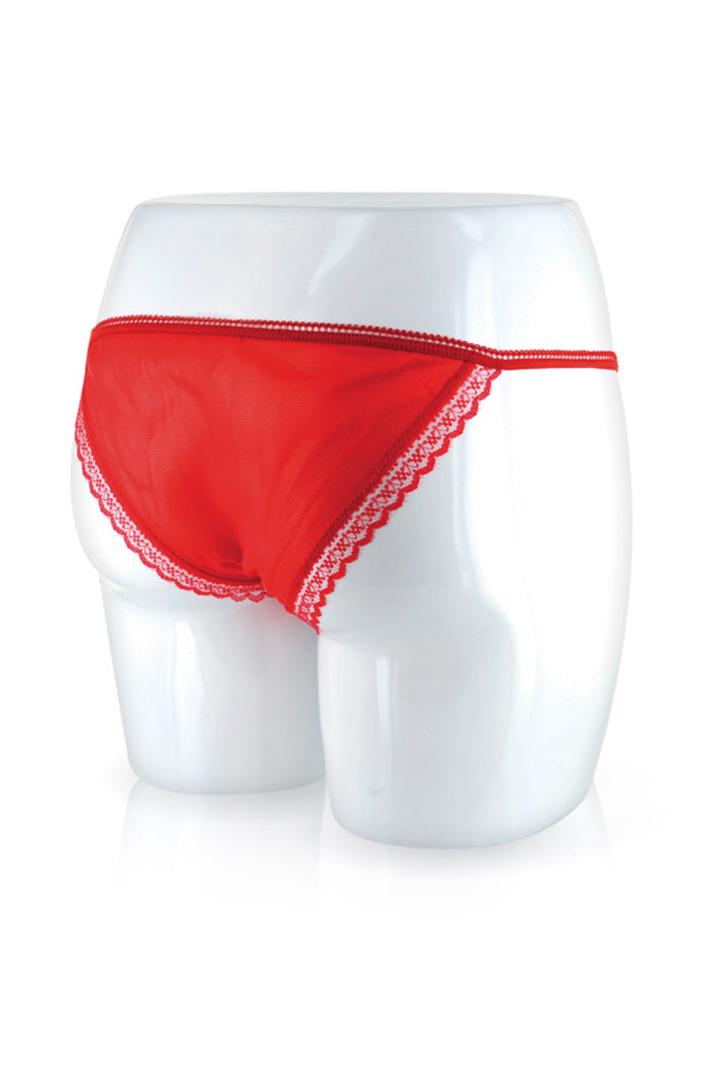 Culotte rouge en rose surprise Fun Novelties
