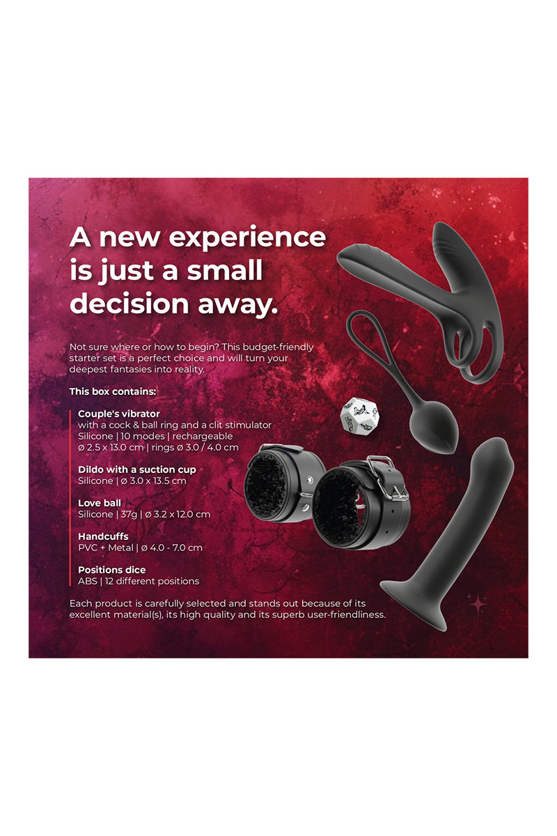 Coffret 5 sextoys pour couple Starter Set Together Magic Shiver