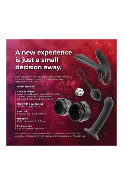 Coffret 5 sextoys pour couple Starter Set Together Magic Shiver