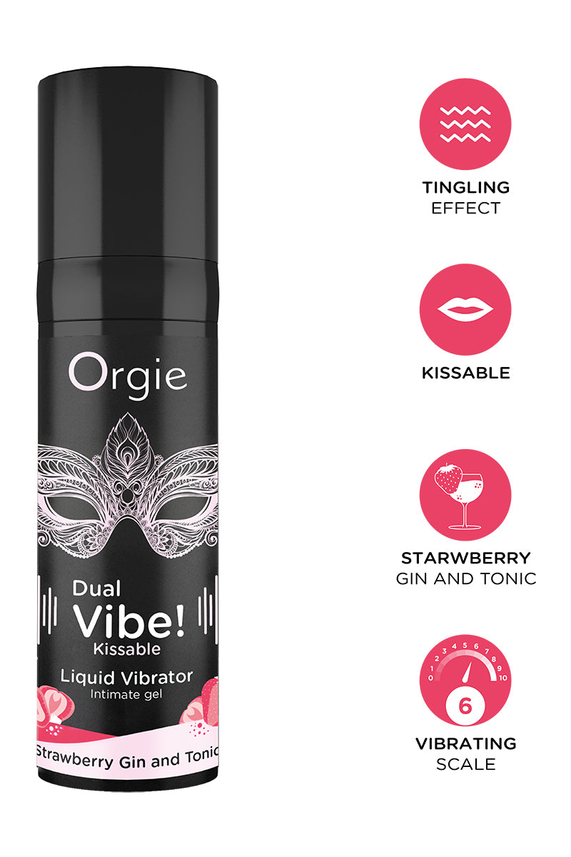 Kit plaisir bullet vibrant et gel embrassable Vibe! Bullet Orgie