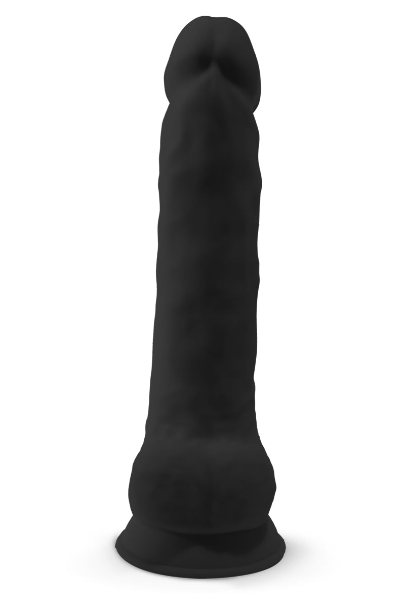 Gode réaliste XXL double densité Model 1 noir SilexD