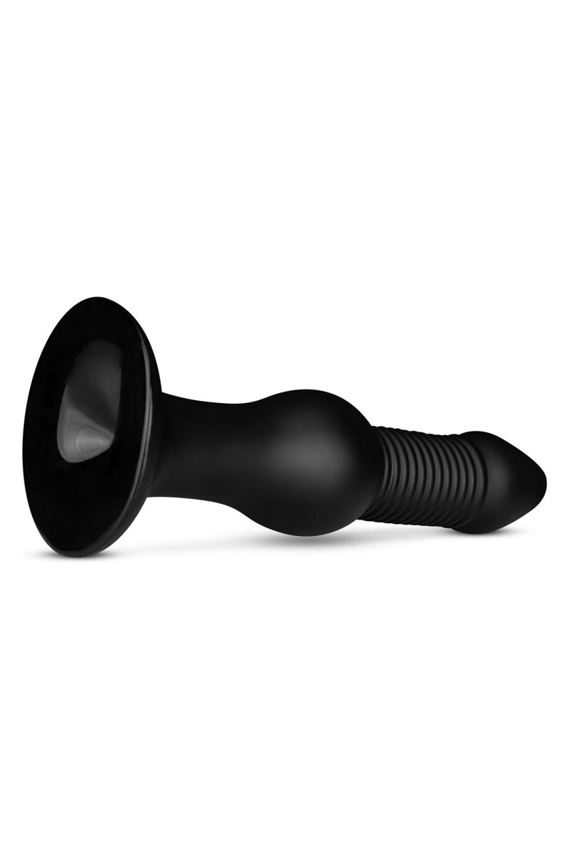 Plug anal XXL strié en PVC Explosive Warhead BUTTR