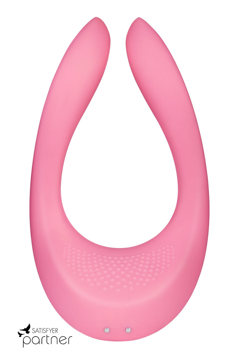 Stimulateur couple vibrant Endless Joy rose Satisfyer