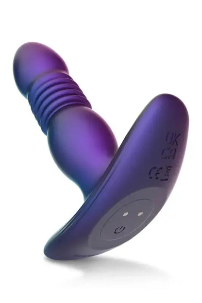 Stimulateur prostatique Plug anal Supernova Thrusting Buttplug de Hueman, luxueux sextoy unisexe.