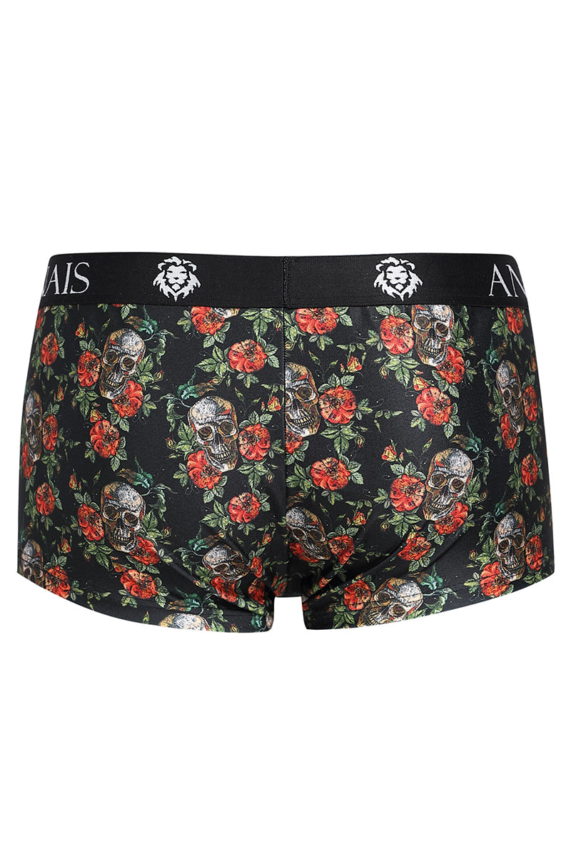 Boxer imprimé crânes et roses rock Power Anaïs for Men