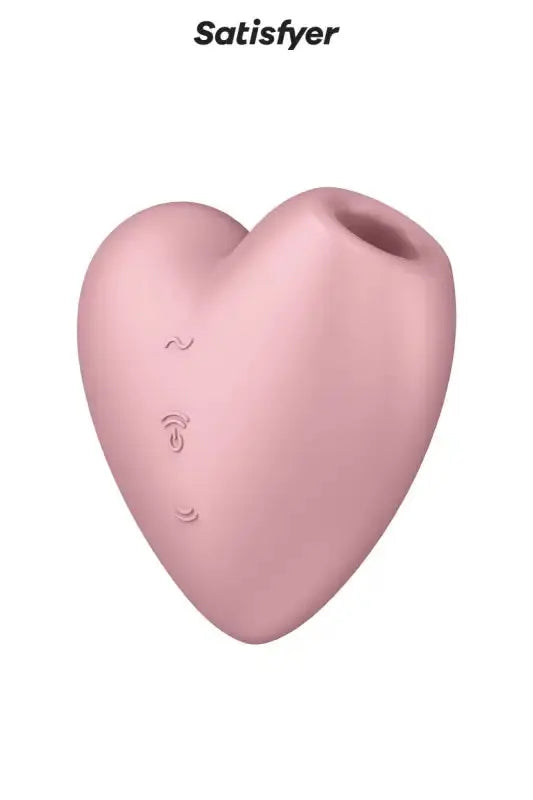 Stimulateur clitoridien Satisfyer Cutie Heart - Rose - double action LollyDoll