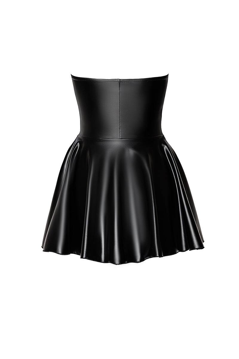 Mini robe Noir Handmade collection Libido silhouette ajustée