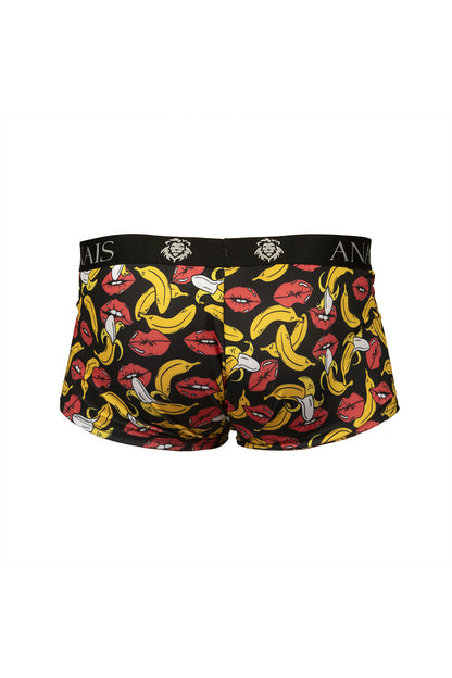 Boxer imprimé bananes et bouches Banana noir Anaïs for Men
