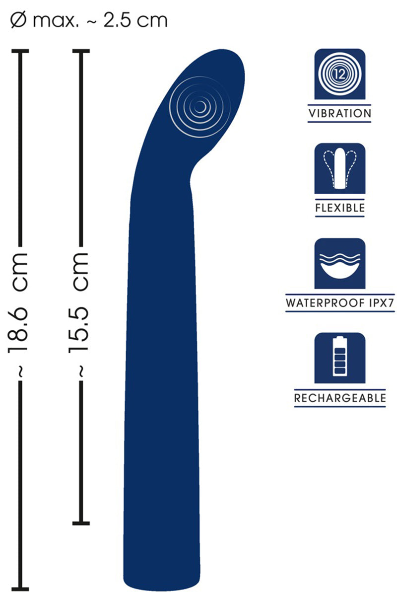 Vibro point G flexible rechargeable Flexible G-Spot Sweet Smile