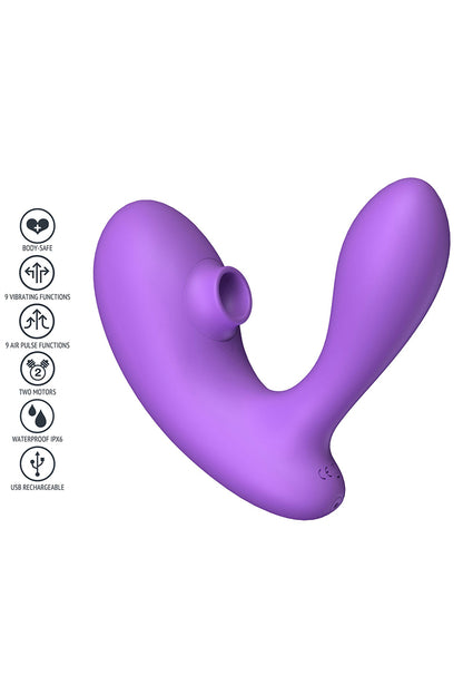 Vibromasseur à air pulsé et point G DuoVibe I Xocoon