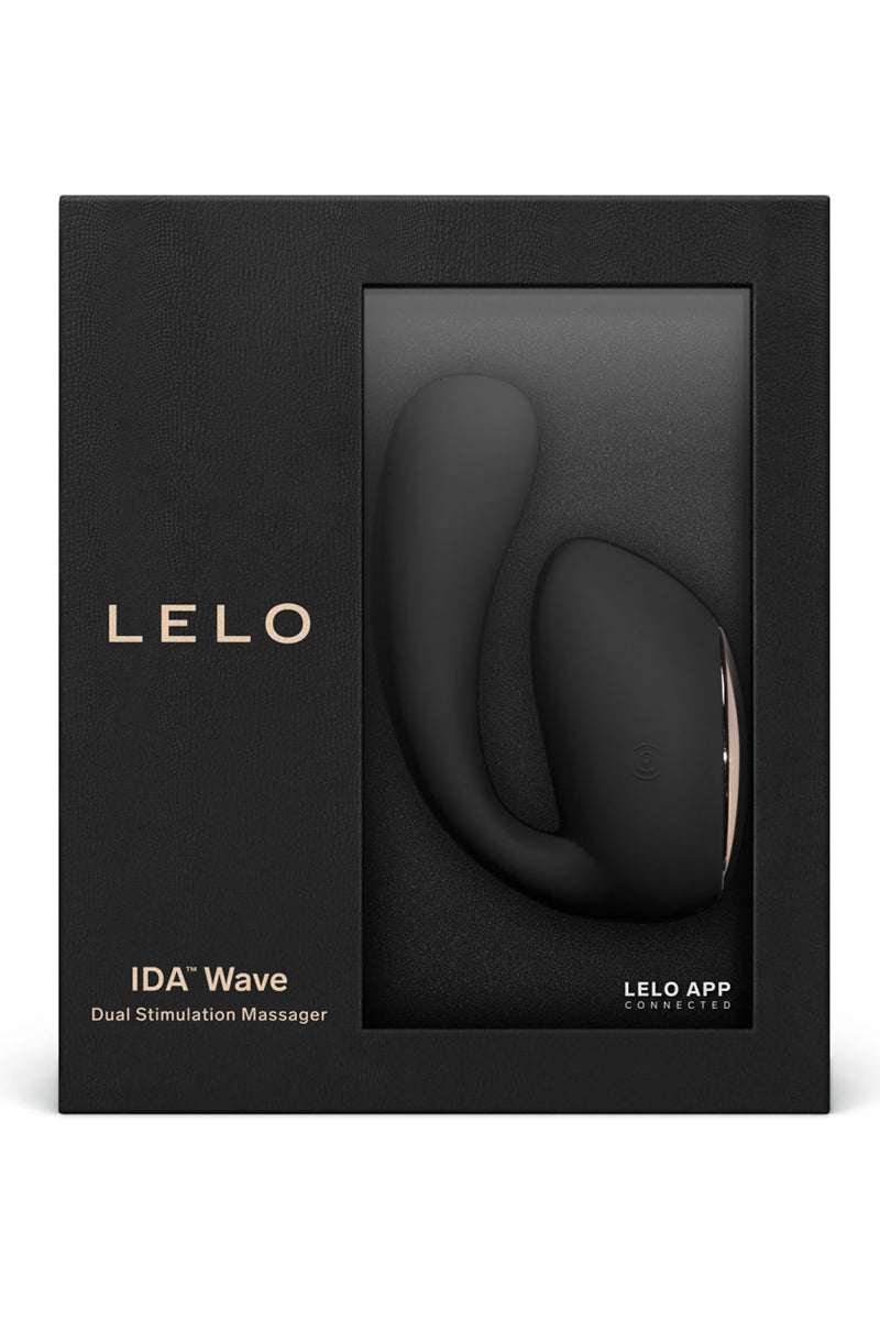 Vibromasseur double stimulation connecté Ida Wave noir LELO