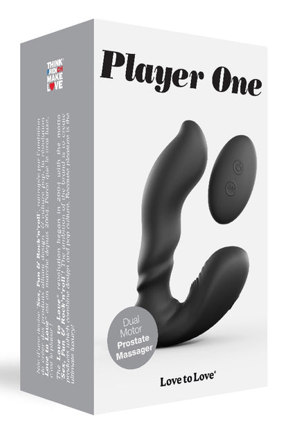 Stimulateur de prostate télécommandé Player One Love to Love