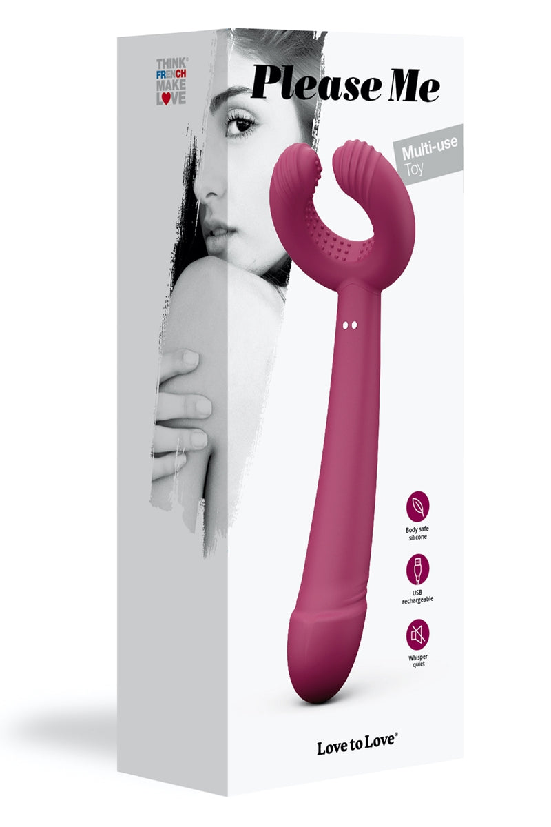 Vibromasseur couple multifonction Please Me Love to Love