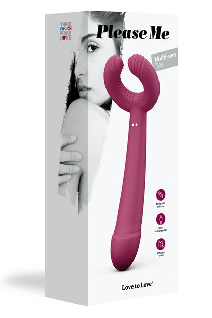 Vibromasseur couple multifonction Please Me Love to Love