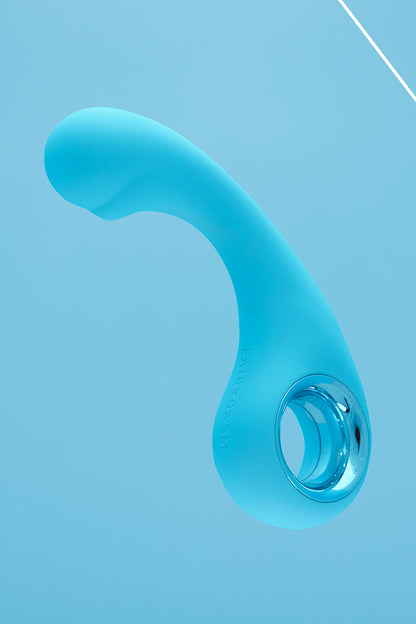 Vibromasseur point G rechargeable BraveryAward bleu Fairygasm