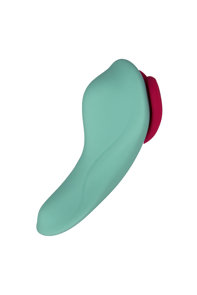 Stimulateur de culotte télécommandé HeartGem vert Fairygasm