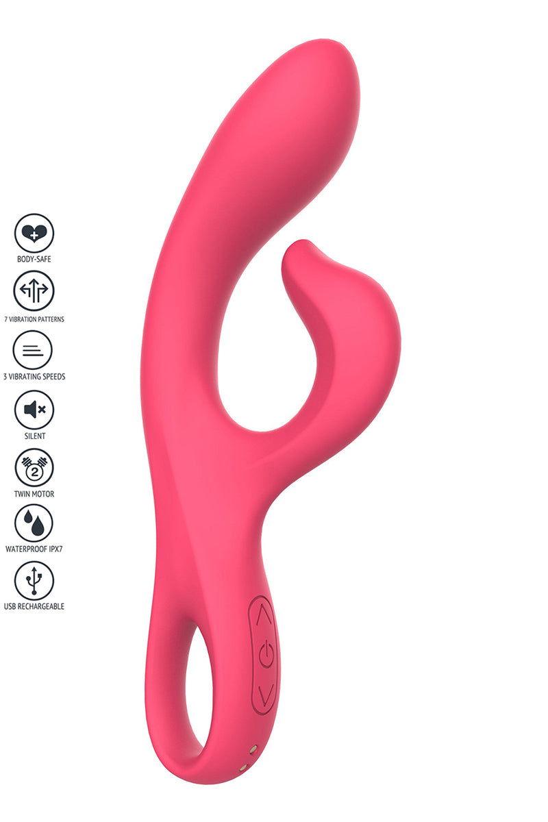 Vibromasseur rabbit flexible Endless Orgasm Xocoon