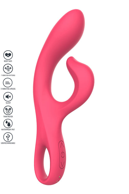 Vibromasseur rabbit flexible Endless Orgasm Xocoon