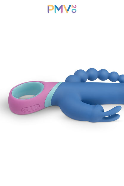 Double vibromasseur triple stimulation rotatif Vice PMV20