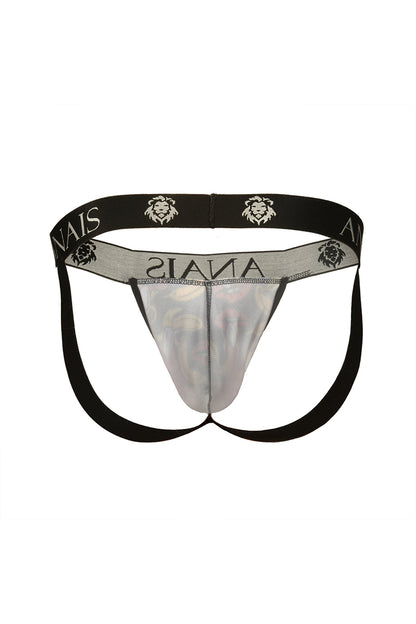 Jock strap homme imprimé bananes Banana noir Anaïs for Men