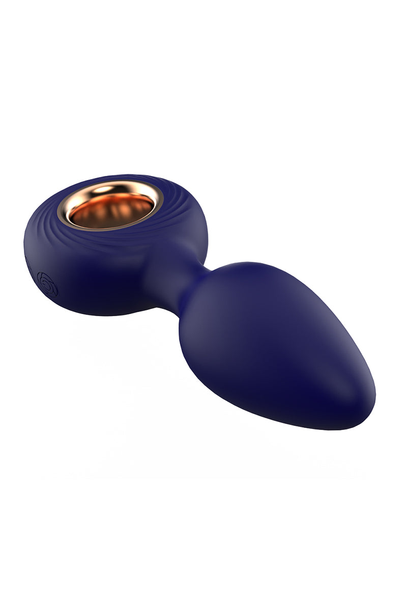 Plug anal vibrant rechargeable Griplug violet DIK
