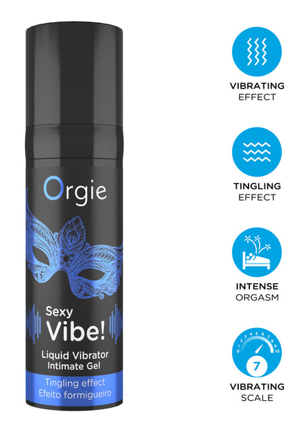Kit anneau vibrant lapin et gel stimulant Vibe! Bunny Orgie