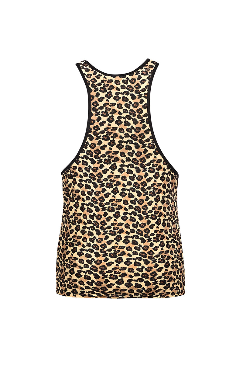 Débardeur homme imprimé léopard Mercury Anaïs for Men