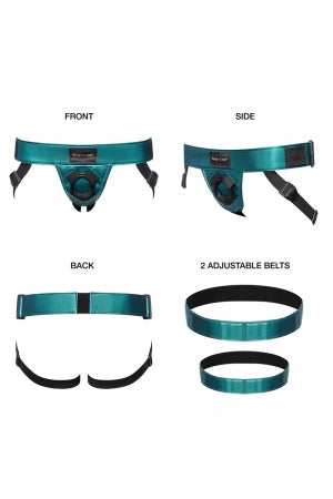 Harnais Curious vert métallique Strap On Me · Strap-on-Me · vue 3