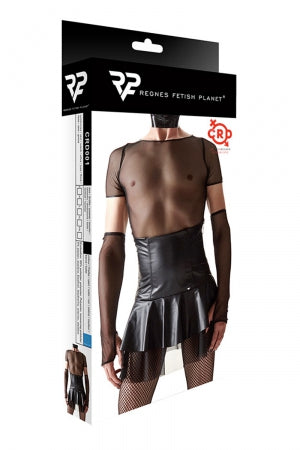 Jupe noire taille haute · Regnes · vue 3