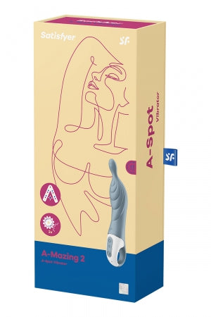 Vibromasseur A-Mazing 2 Gris · Satisfyer · vue 3