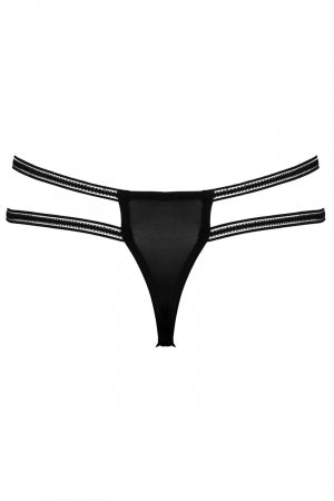 String ouvert Rio noir en dentelle Cottelli LINGERIE · Cotelli Lingerie · vue 3