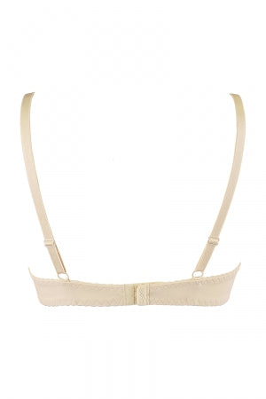 Soutien-gorge push-up beige · Axami · vue 3