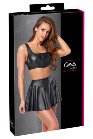 Ensemble Top bustier court et mini-jupe Cottelli PARTY · Cotelli Lingerie · vue 3