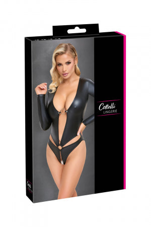 Body ouvert à manches longues · Cotelli Lingerie · vue 3