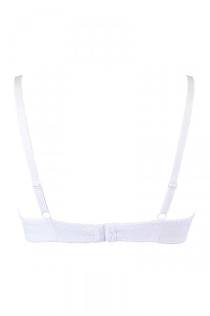 Soutien-gorge push-up blanc · Axami · vue 3