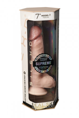Gode Real Skin Supreme Model 1 flesh 17,8 cm · SilexD · vue 3