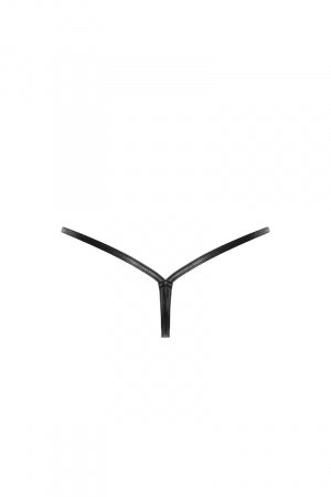 String stripper wetlook effet croco · Noir Handmade · vue 3
