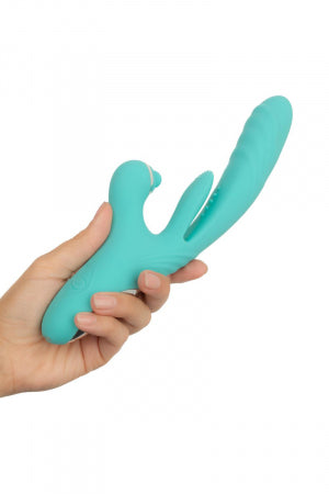 Vibro rabbit va-et-vient + tapping Point G Lisa Good Vibes Only · Good vibe only · vue 3