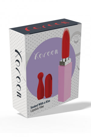 Mini vibro rouge à lèvres Sealed With A Kiss · Xocoon · vue 3