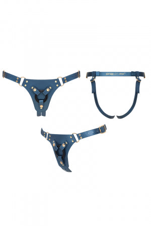 Harnais Generous bleu Strap On Me · Strap-on-Me · vue 3