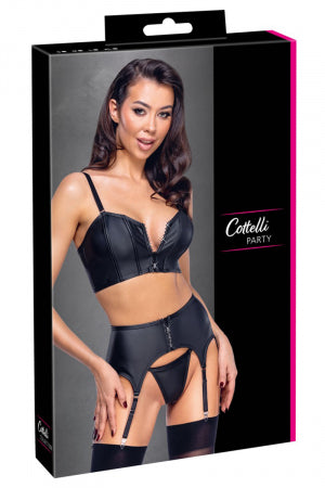 Ensemble lingerie 3 pièces avec porte-jarretelles Cottelli PARTY · Cotelli Lingerie · vue 3