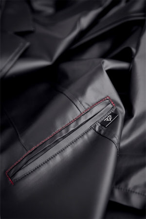 Manteau long wetlook Sergio · Regnes · vue 3