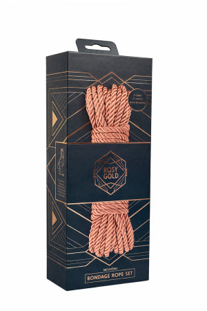 Coffret 3 cordes de bondage Premium · Rosy Gold · vue 3