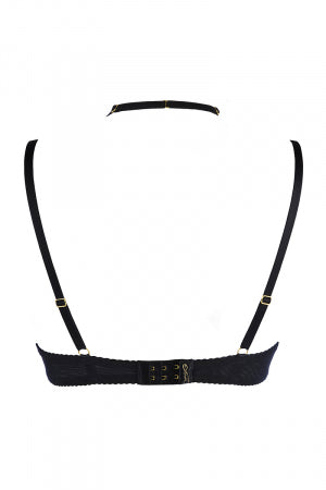 Soutien-gorge dentelle Noir · Axami · vue 3