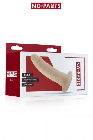 Gode réaliste Alex 15 cm · No-Parts · vue 3